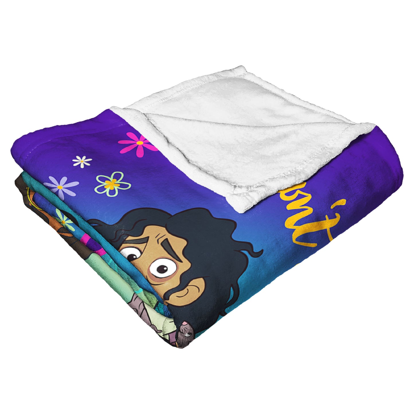 Disney's Encanto, Not Talking Bruno Aggretsuko Comics Silk Touch Throw Blanket, 50" x 60"