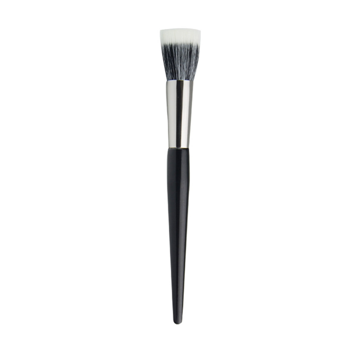 Flat Top  Foundation Brush Premium Stippling Makeup Perfect for Cheek Nose Contouring Stippling Blending- Quality Synthetic Dense Bristles