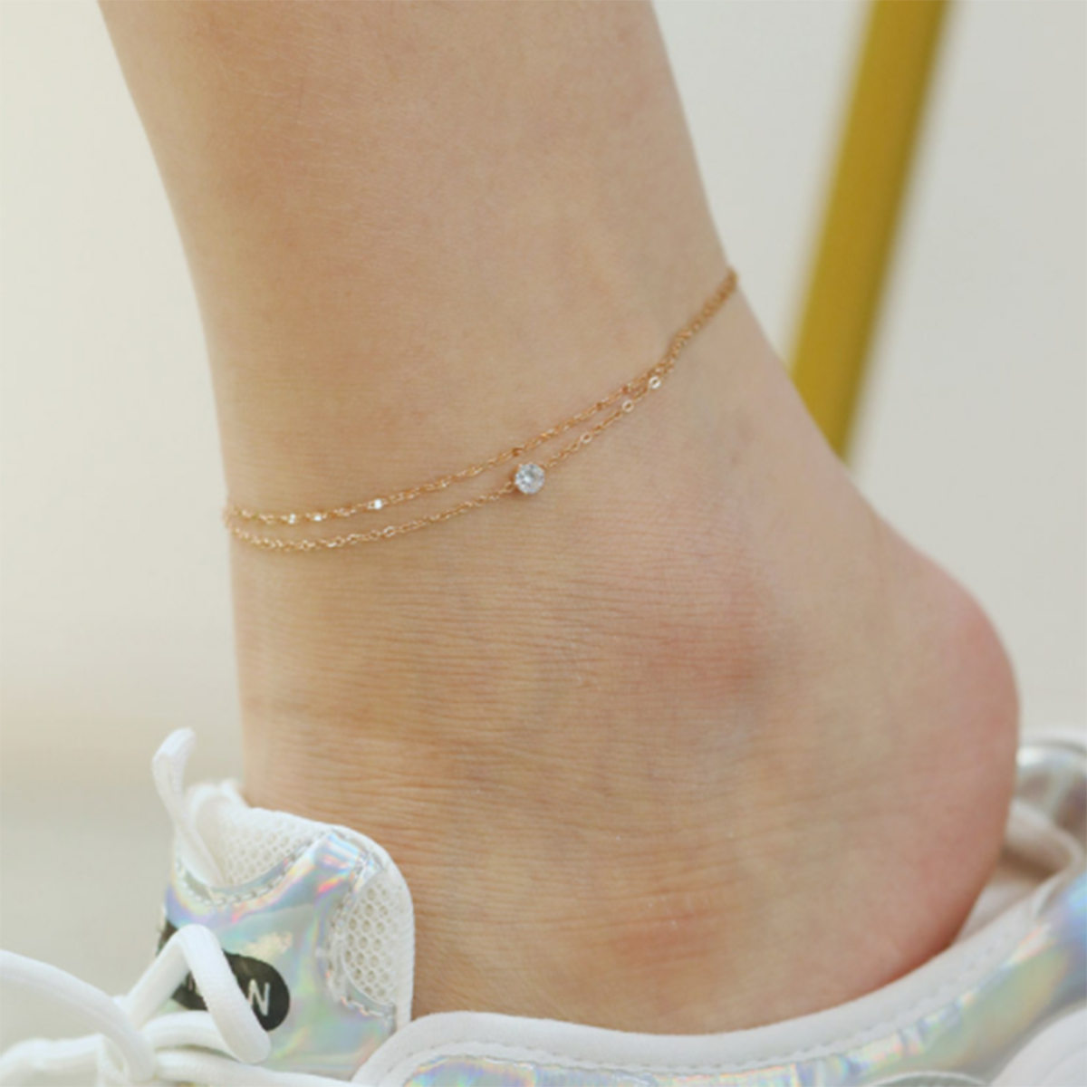 Anklets Adjustable Anklet Foot Jewelry for Christmas Valentine's Day