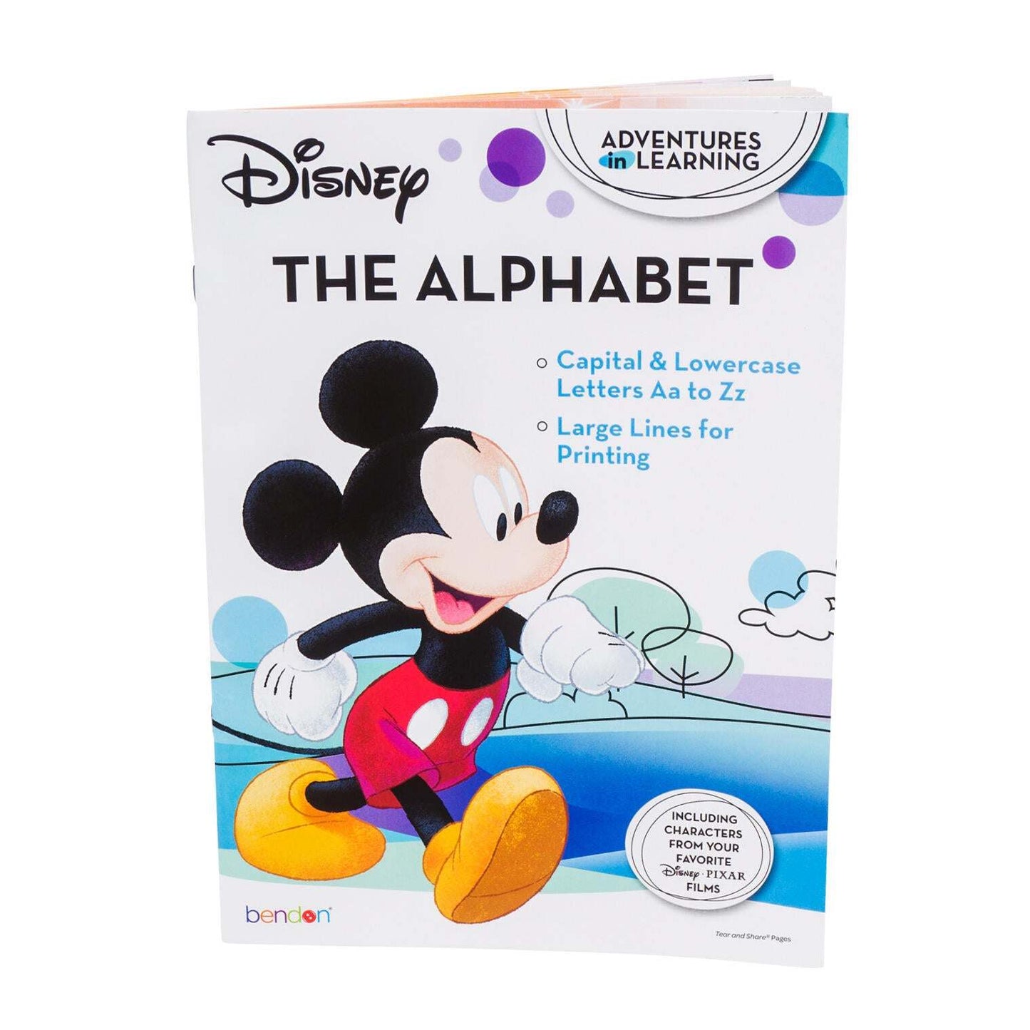 Disney Adventures in Learning Workbooks - Alphabet, Addition, and Subtraction