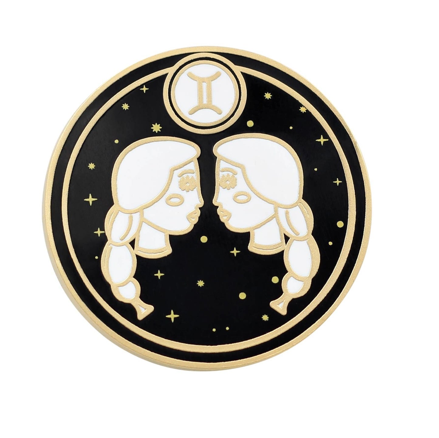 Astrological Sign - Gemini - Star Sign Astrology Enamel Pin