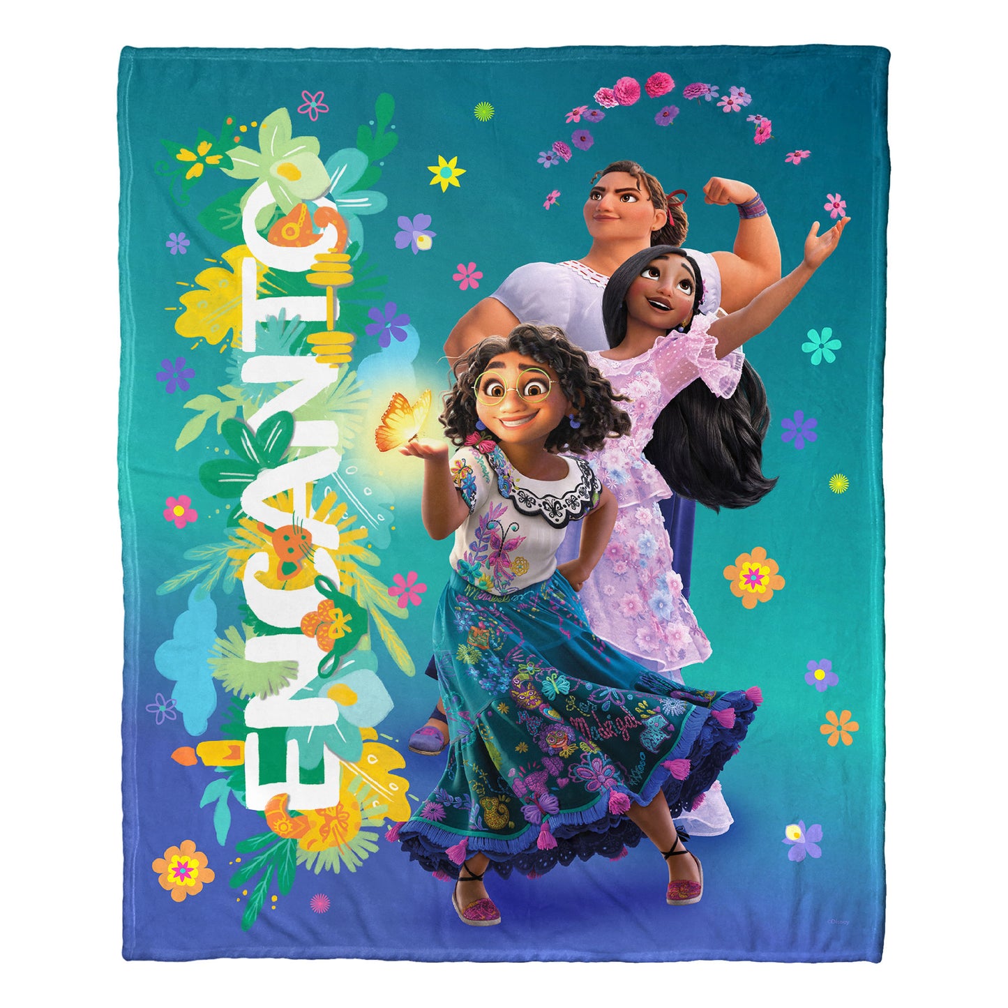 Disney's Encanto, Hermosas Hermanas Aggretsuko Comics Silk Touch Throw Blanket, 50" x 60"