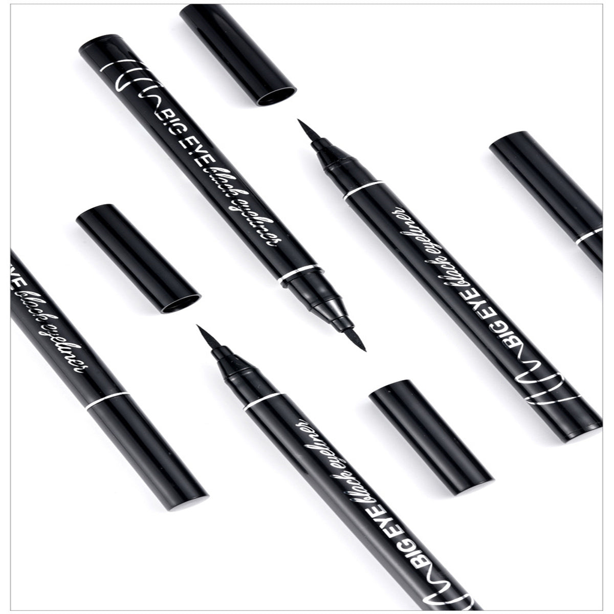 Waterproof Eyeliner Pen Long-Lasting Liquid Eyeliner Quick Drying Formula Glides on Smoothly Pack of 1
