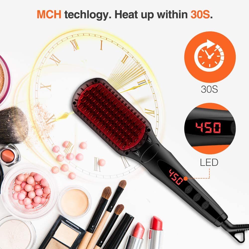 MiroPure Hair Straightener Brush