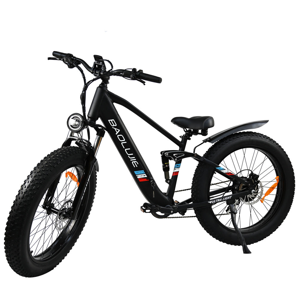 48V12AH Lithium Battery Outdoor 500W Fat Electric Mountain Bike Bicycle Ebike Shimano 8 Speed Gears
