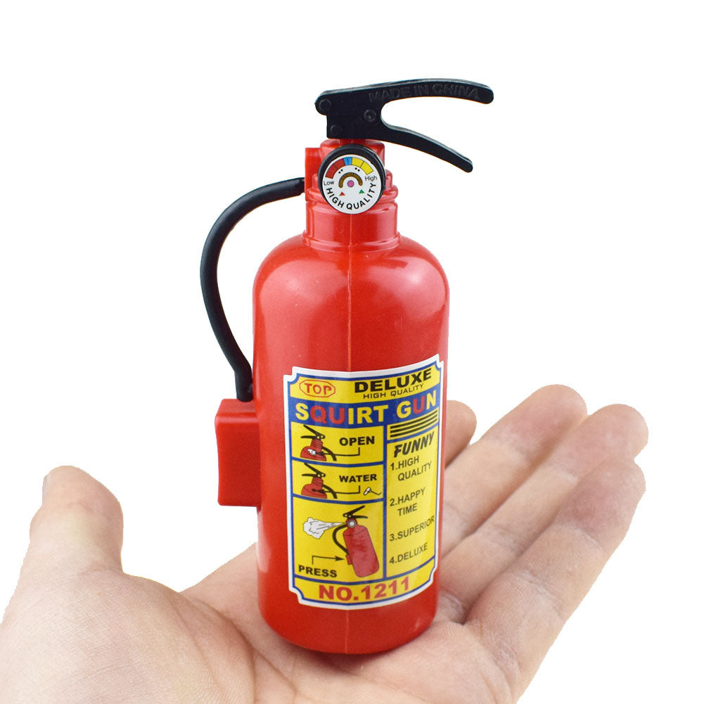 Water Gun Toy Children Portable Squirter Simulation Fire Extinguisher Style Halloween Firefighter Costume Gift Pretend Play Toys