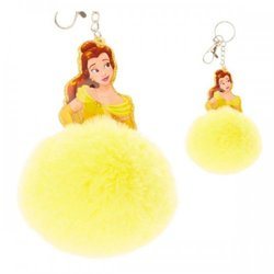 Disney Princess Belle Pom Pom Keychain (pack of 24)