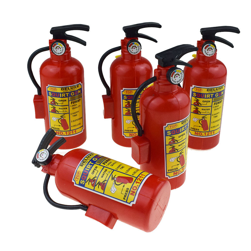 Water Gun Toy Children Portable Squirter Simulation Fire Extinguisher Style Halloween Firefighter Costume Gift Pretend Play Toys