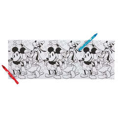 Disney Mickey Mouse Party Paper Coloring Rolls and Crayon Favors - 3 ct