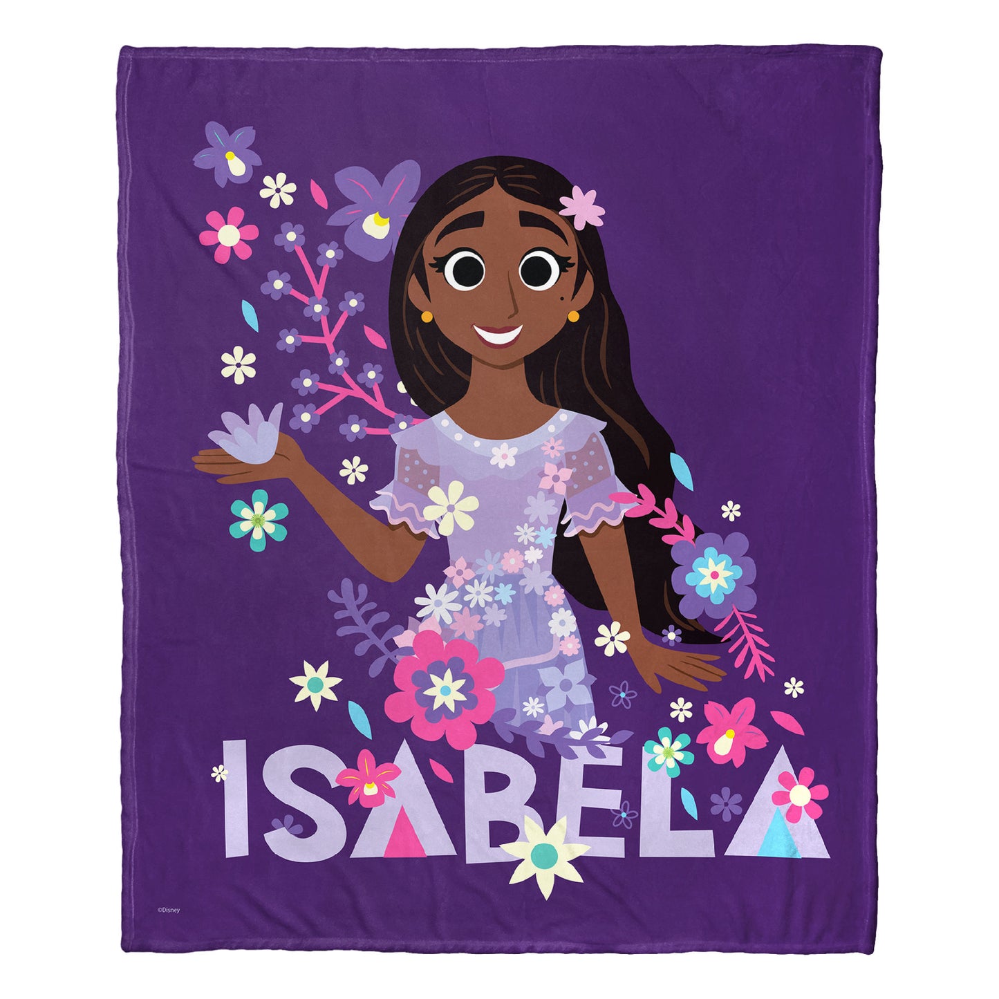 Disney's Encanto, Isabela Aggretsuko Comics Silk Touch Throw Blanket, 50" x 60"