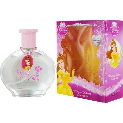 BEAUTY & THE BEAST by Disney PRINCESS BELLE EDT SPRAY 1.7 OZ WITH CHARM