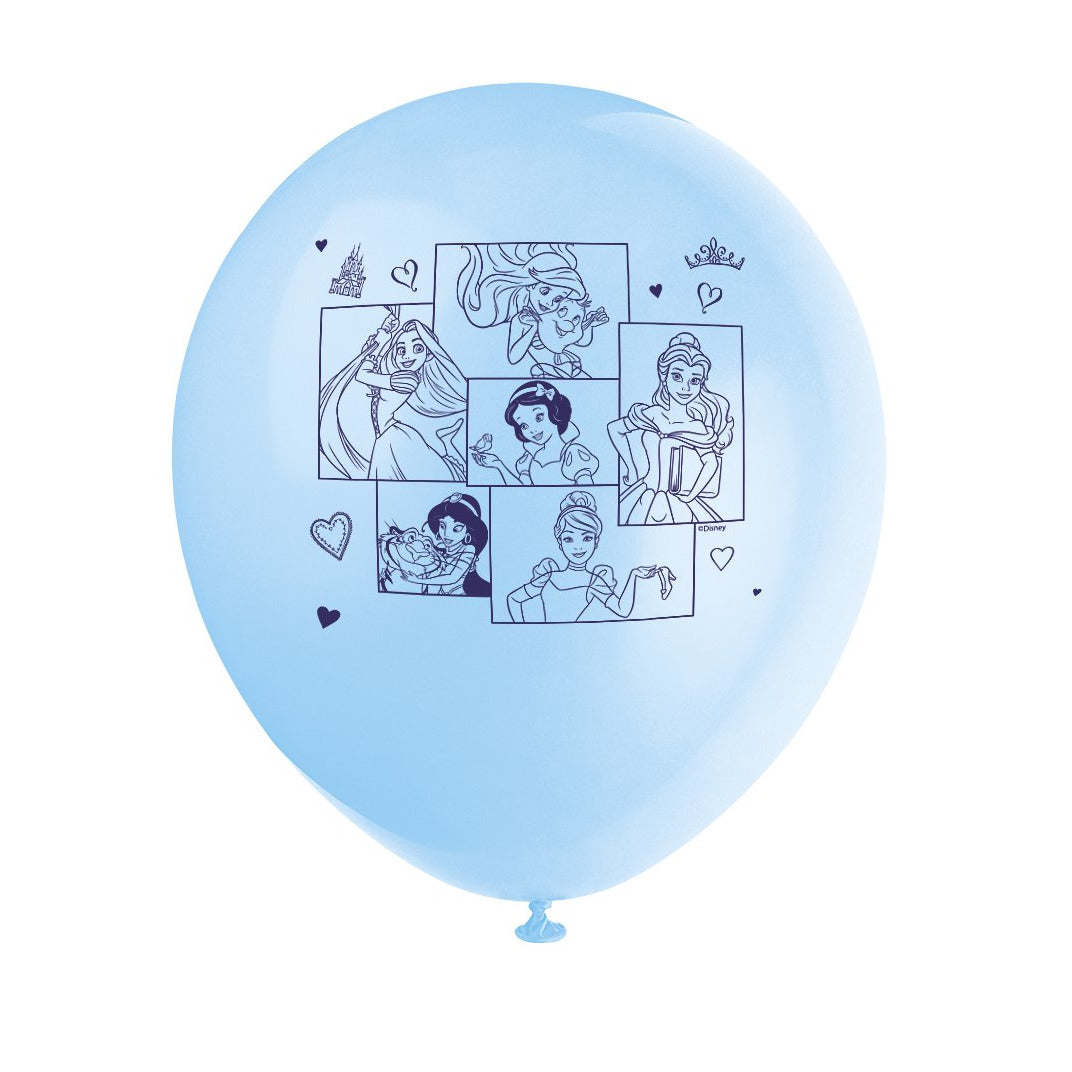 Disney Princess Dream Big Latex Balloons - 8ct