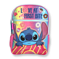 Disney Stitch Love at First Bite 16 Inch Backpack
