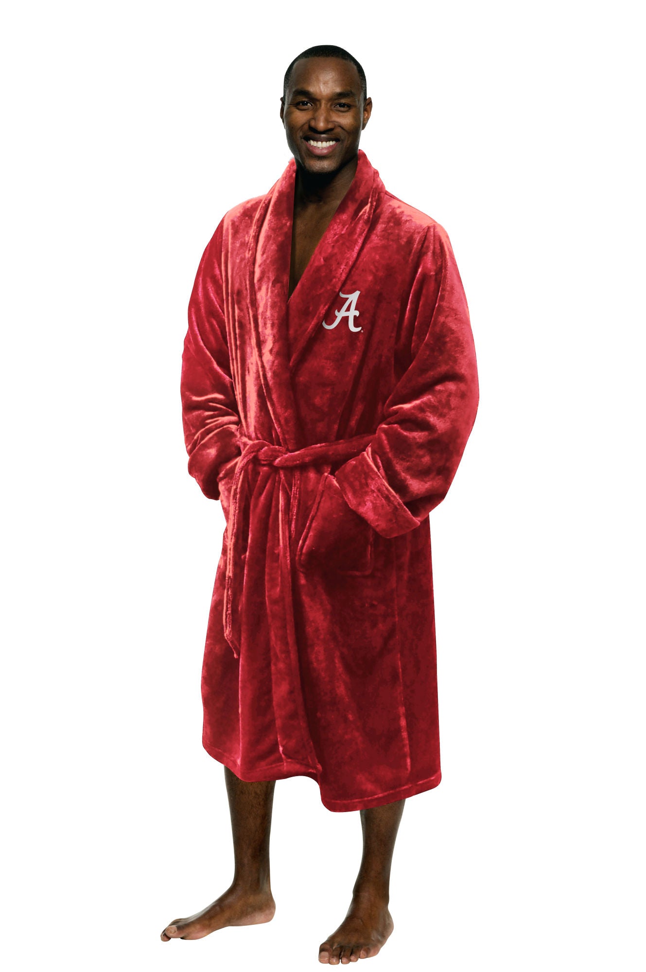 Alabama OFFICIAL Collegiate Men's L/XL Silk Touch Bath Robe