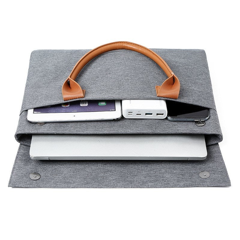 Laptop bag 13-15 inch laptop or tablet, fashionable and durable, for business, leisure or school use