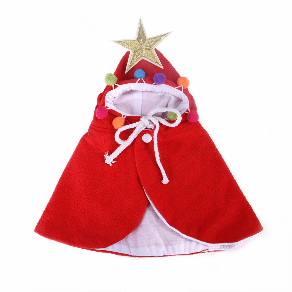 Christmas Cat's cloak; cat decorations; cat costume cat clothing Christmas Halloween Cat's cape