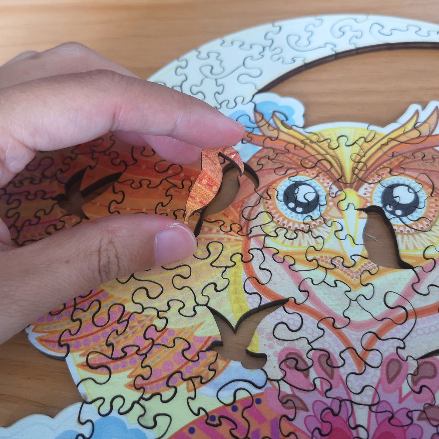Wooden Jigsaw Puzzles Owl
