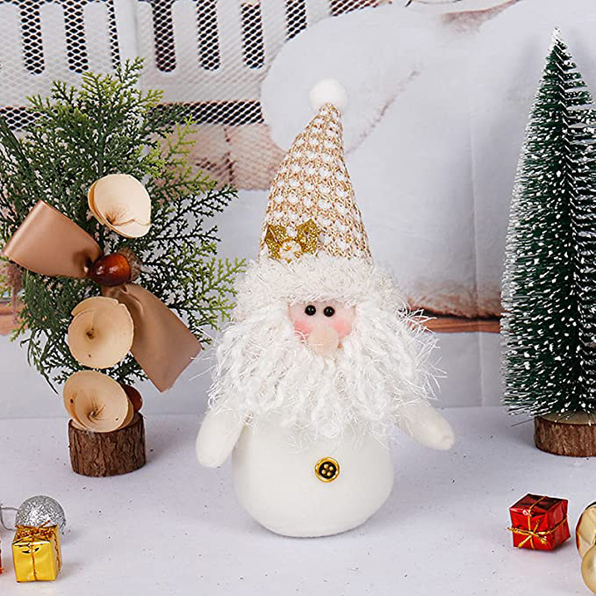 Christmas Snowman Decor Dolls, Indoor Home Decoration Xmas Party Gift