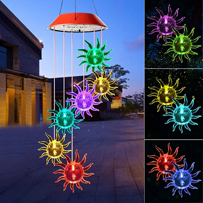 Yard Decor Lights; Solar Butterfly Chimes; 2023 Gifts for Mom/Dad/Women/Grandma/Wife/Daughter/Sister/Aunt/Nana/Grandfather/ ; Father Birthday Gifts; Mother Day Outdoor Decor; Gardening Gift