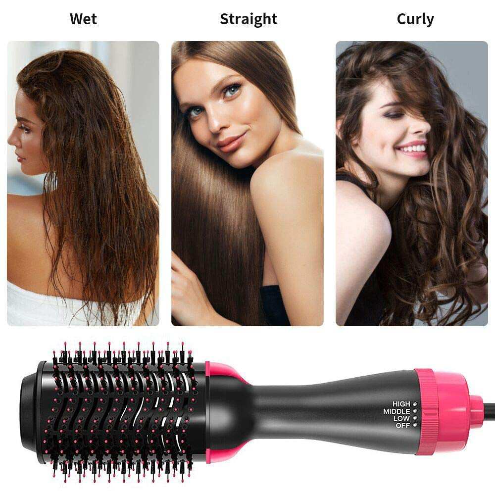 3-in-1 Hair Dryer Styler & Volumizer Brush - Salon-quality results in one tool!