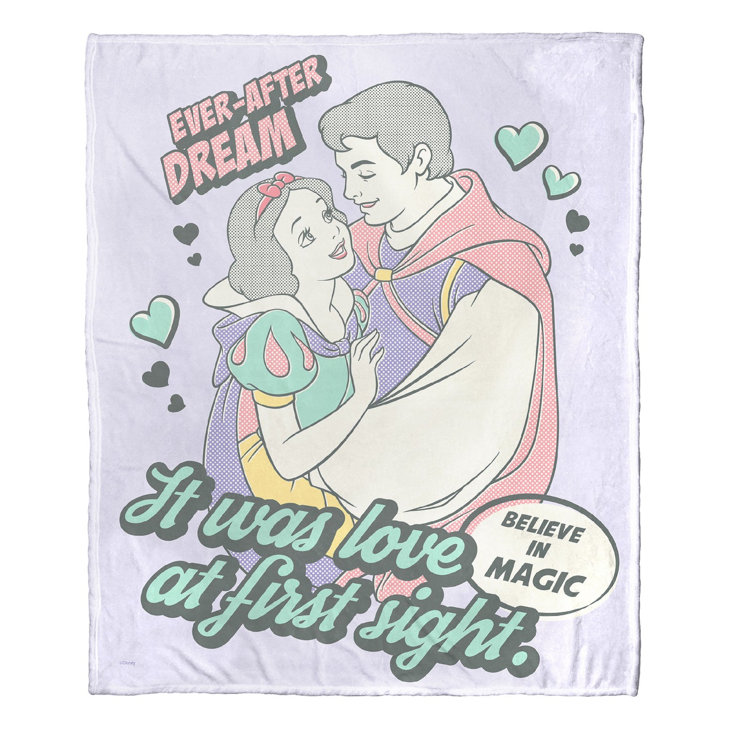 Disney Princesses, Love at First Sight Aggretsuko Comics Silk Touch Throw Blanket, 50" x 60"